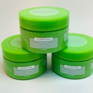 3 Global Beauty Care Clarifying Toner Pad Witch Hazel Mandelic Acid Cica 40 Pads